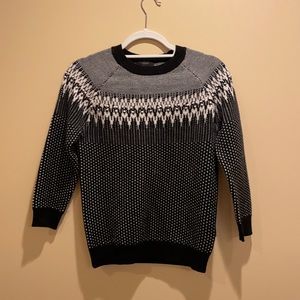 J. Crew Geometric Sweater